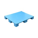 1200x1000mm HDPE সলিড ডেক গ্রাউন্ড 9 পা প্লাস্টিকের প্যালেট ব্যবহার করুন